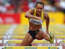 Ennis in action