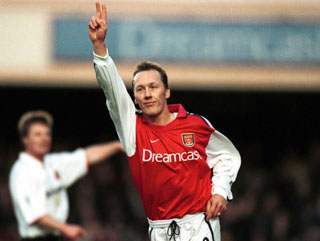 He wasn't hugely prolific from right-back but Lee Dixon did still score 35 career goals 