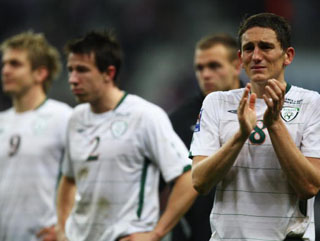 Deja vu. Two years ago Thierry Henry's handball denied Ireland and further heartbreak awaits the Boys in Green, this time against Estonia.
