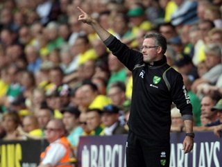 Norwich boss Paul Lambert