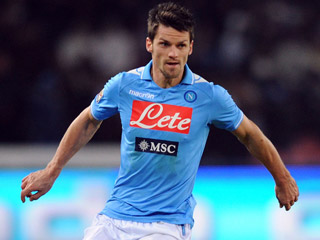 Christian Maggio is always a menace down the right flank for Napoli