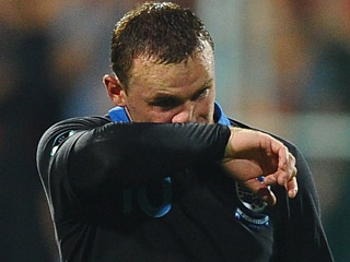 UEFA have confirmed that England will have to reach the Euro 2012 quarter-finals without Wayne Rooney's help