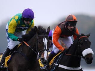 Kauto Star claimed a memorable win in the Betfair Chase.