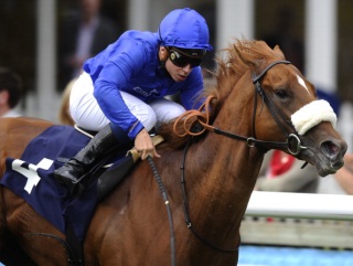 Mickael Barzalona rides Godolphin's Kinglet