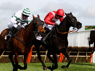 Will Sanctuaire (right) continue a poor run of recent form? 
