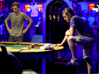 The final hand of Event #40 (Photo credit: PokerNews / WSOP.com)