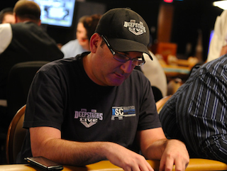 Matusow felt he had to fold (Photo credit: PokerNews / WSOP.com)