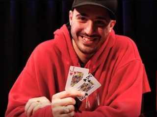 Anthony Ruberto with the winning hand at WPT Jacksonville (Photo: World Poker Tour)