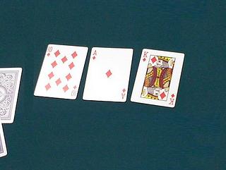 Poker same suit hand