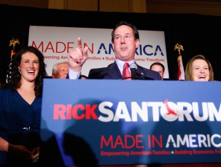 Santorum is on the march - again