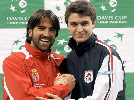 It could all come down to a decider between Simon and Tipsarevic and if it does, these two won't be such good buddies as they seem here