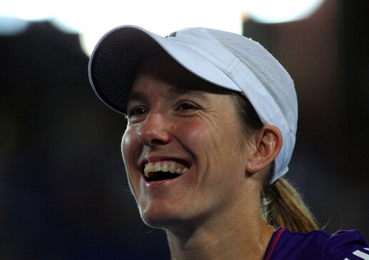 Justine in relaxed mode at the Hopman Cup but will she still be smiling at the end of 2011?