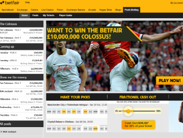 With Betfair Pools you can win up to £10m