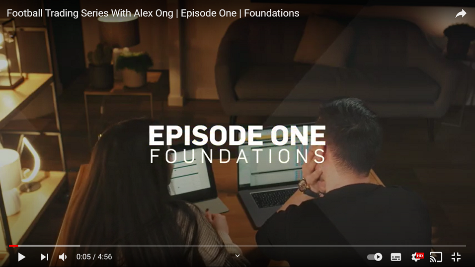 Football Trading Series With Alex Ong | Episode One | Foundations