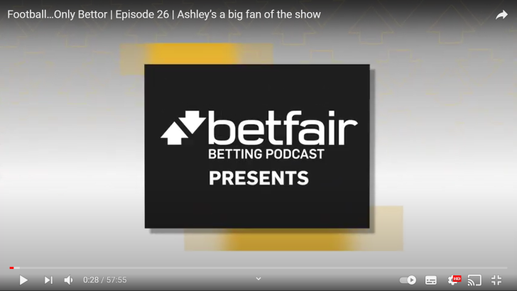 Football...Only Bettor Episode 26: Ashley's a big fan of the show