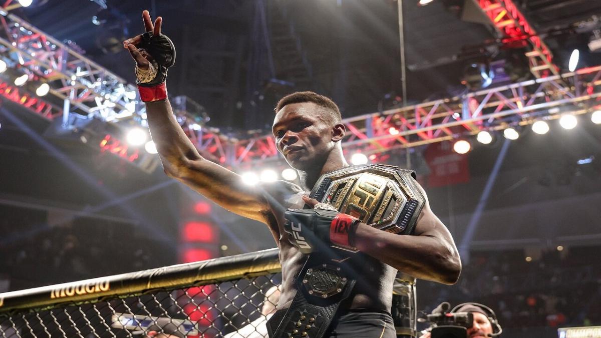 UFC fighter Israel Adesanya