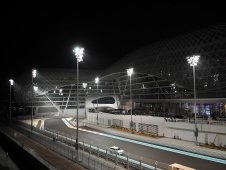 The Yas Marina circuit  boasts the longest circuit in F1