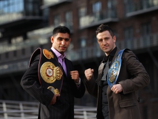 Amir Khan and Paul McCloskey