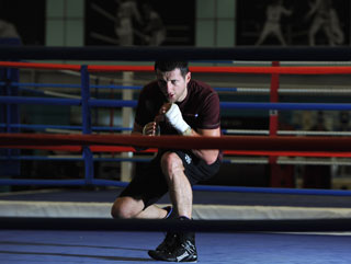 Super fit Carl Froch prepares for the bout - can he pull off an against the odds win? 