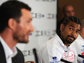 Haye has been supreme at winding up his opponents