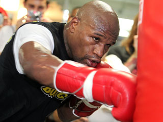 He's not been fighting regularly but that doesn't mean Floyd Mayweather won't be sharp as a tack 