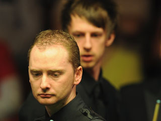 Could Graeme Dott or Judd Trump (in background) turn a profit for you from the Uk Championships? 
