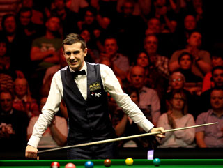 Selby did not enjoy himself against Stephen Lee 