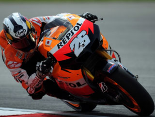 Dani Pedrosa is under pressure to secure a race win 