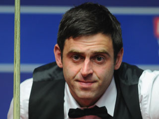 Will Ronnie be in a winning frame of mind?
