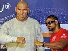 Valuev is almost a whole foot and six stones heavier than Haye but the Brit posesses the nous and the speed to floor the giant Russian. 