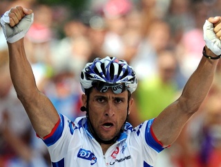 Casar Augustus: Francaise des Jeux's Sandy Casar won a tough Alpine stage last year