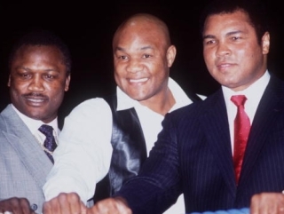 These guys knew one or two things about boxing between them...