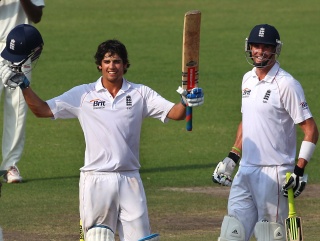 Ed's swerving KP (left) and considering backing Cook for top batsman