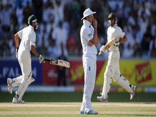 Azhar Ali and Younis Khan, pictured, left Andrew Strauss with plenty to ponder