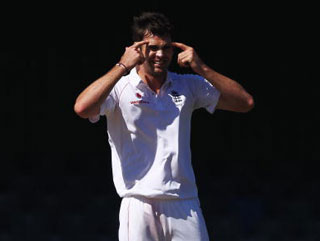 James Anderson is struggling with injury