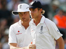 Stuart Broad was the hero yesterday but Andrew Flintoff may yet have a vital role to play in this Test with both bat and ball. 
