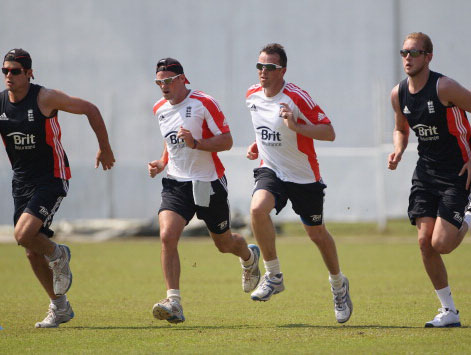 Fab four. Cook, Strauss, Swann and Broad are key cogs in the England machine. 