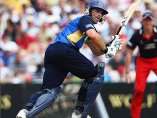 Michael Lumb caught Shane Warne's eye with his displays for Hampshire and was snapped up for a bargain price in the IPL auction 