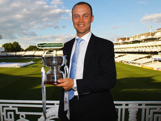 First Test centurion Jonathan Trott has just won the ECB Cricketer Of The Year award and will be looking to celebrate by scoring more runs today