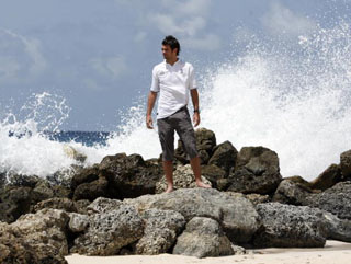James Anderson should have been on the beach but instead is already turning up the intensity of his training