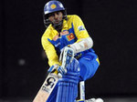 Dilshan gets ready to play the shot he created, which has itself created plenty of headlines 