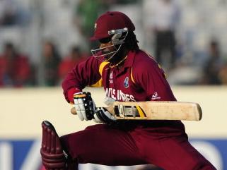 Chris Gayle will attempt to be doing what Chris Gayle does and getting his side off to a flyer 