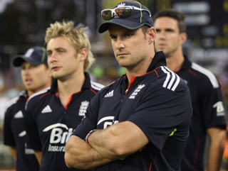 The performances of Ireland and Bangladesh have left Andrew Strauss in as rather bad mood 