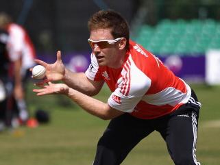 Eoin Morgan leads England