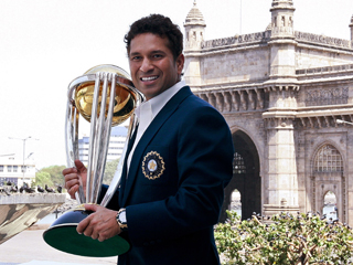 The one that was missing. Tendulkar finally managed to win the World Cup with India in 2011
