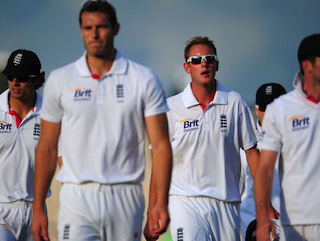 England were the better team on day one but the rain dominated proceedings.