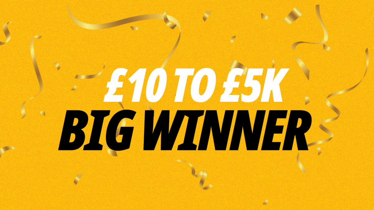 Big Winners on Betfair - £10 in to £5K