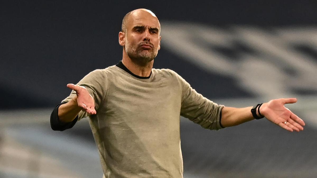 Man City manager Pep Guardiola