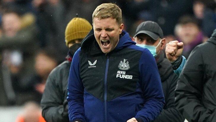 Newcastle manager Eddie Howe