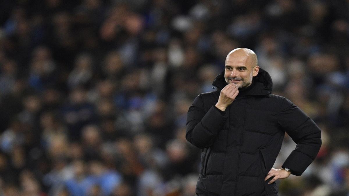 Man City manager Pep Guardiola